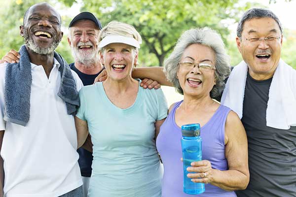 Group of active seniors - Types of Supplemental Health Insurance Policies